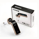 Car G7 transmissor wireless Bluetooth e carregador veicular