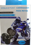 Tomada Usb Para Moto Carregador Celular Gps Acendedor Cigarro