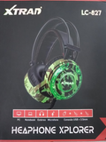 Fone de Ouvido Headphone Headset Gamer com Led (USB + 2 P2) LC-827 - Xtrad